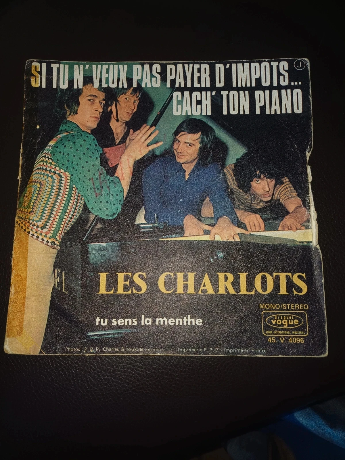 Disque 45t les charlots si tu n veux pas payer d impots